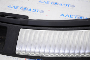 Накладка отвору багажника Acura MDX 14-20 з алюм вставками, затерта