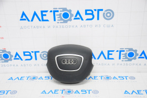 Подушка безпеки airbag в кермо водійська Audi Q7 4L 10-15 чорна