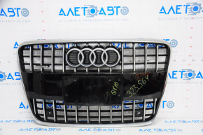 Грати радіатора grill Audi Q7 4L 10-15 s-line в зборі зі значком