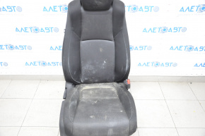 Пассажирское сидение Honda Accord 18-22 без airbag, механич, тряпка черн