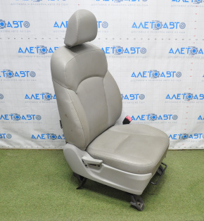 Пасажирське сидіння Subaru Forester 14-18 SJ з airbag, механіч, шкіра сіра, під чищення