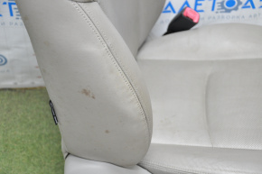 Пасажирське сидіння Subaru Forester 14-18 SJ з airbag, механіч, шкіра сіра, під чищення