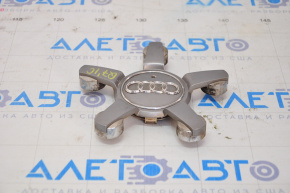 Центральный колпачок на диск Audi Q7 4L 10-15 потемнел хром, скол, 150мм