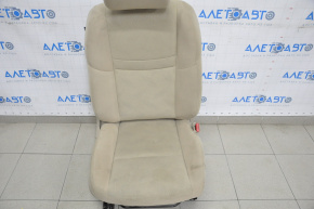 Пасажирське сидіння Nissan Rogue 14-20 без airbag, механіч, ганчірка беж