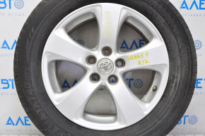 Колісний диск R17 Toyota Sienna 11-20 легка бордюрка