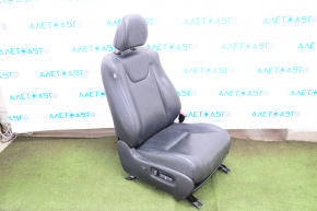 Пасажирське сидіння Lexus RX350 RX450h 10-15 з airbag, електро, шкіра чорний, підігрів, вентиль, подряп