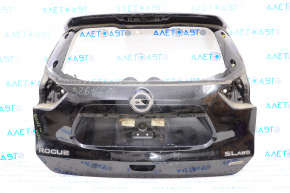 Двері багажника голі Nissan Rogue 14-16 під електропривод, тріснуть, відсутній елемент