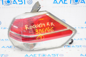 Ліхтар зовнішній крило правий Nissan Rogue 14-16 скол
