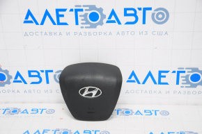 Подушка безпеки airbag в кермо водійська Hyundai Sonata 15-17 черн