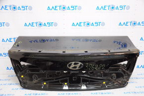 Кришка багажника Hyundai Sonata 15-17 чорний S3, тички