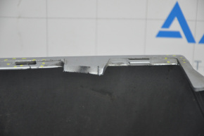 Бампер задний голый Subaru Legacy 15-17 дорест, серебро, надломаны крепления