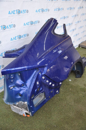 Четверть крыло задняя правая Ford Fusion mk5 13-20 синяя, примята арка