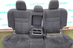 Задний ряд сидений 2 ряд Nissan Murano z52 15- тряпка черн, под химчистку