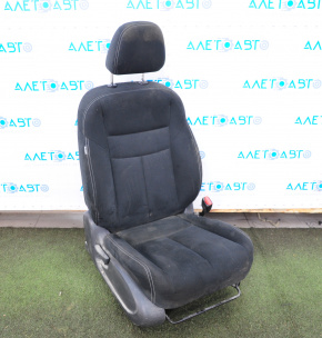 Пасажирське сидіння Nissan Murano z52 15- без airbag, механ, ганчірка чорна, під хімчистку
