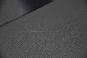 Обшивка дверей картка зад прав Subaru Legacy 15-19 шкіра, чорна, корич вставка, подряпини