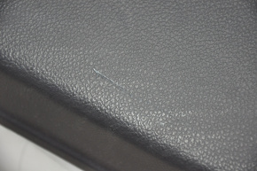 Обшивка дверей картка перед лев Subaru Legacy 15-19 шкіра, чорна, корич вставка, пам'ять, подряпа