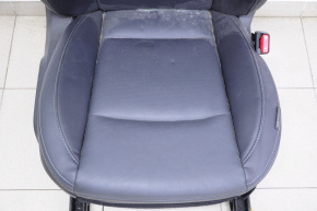 Пасажирське сидіння Subaru Legacy 15-19 з airbag, електро, шкіра чорна, під чистку