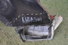Чверть крило задня ліва Suzuki Kizashi 10-15 чорна, вм'ятини