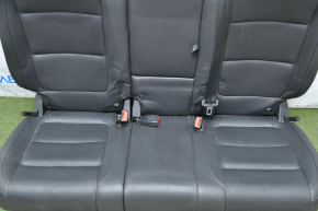 Задний ряд сидений 2 ряд VW Tiguan 09-17 кожа черн, царапина на коже