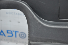 Бампер задний голый VW Tiguan 09-17 нижняя часть структура, затерт