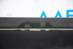Бампер задний голый Nissan Rogue 14-16 графит, тычки, слом креп