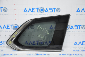 Форточка глухое стекло задняя правая Mitsubishi Outlander 14-21 бензин, хром