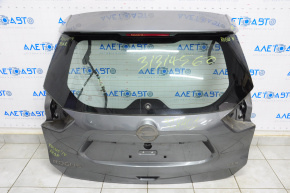 Дверь багажника голая со стеклом Nissan Rogue 14-16 графит KAD