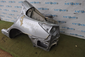 Четверть крыло задняя левая Subaru Legacy 15-19 серебро, вырезана часть
