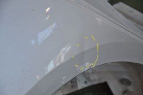 Четверть крыло задняя правая Hyundai Sonata 15-17 серебро, вмятина