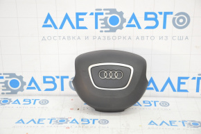 Подушка безопасности airbag в руль водительская Audi A4 B8 13-16 рест черн
