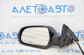 Зеркало боковое левое Audi A4 B8 08-16 12 пинов, память, поворотник, чёрное