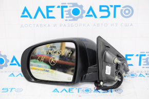Зеркало боковое левое Jeep Compass 17- 4+5 пинов, BSM, поворотник, подогрев, графит