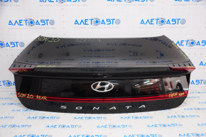 Крышка багажника в сборе Hyundai Sonata 20- черный S3B, с оптикой и камерой