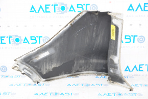 Бампер задній голий правыйий Ford Escape MK3 13-16 дорест білий YZ, дефект креп