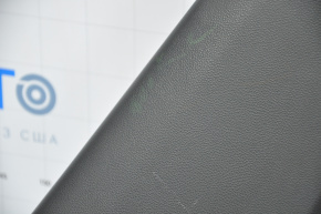 Обшивка двери карточка задняя левая GMC Terrain 10-17 черн с черн вставкой кожа, подлокотник резина, царапины, потерта
