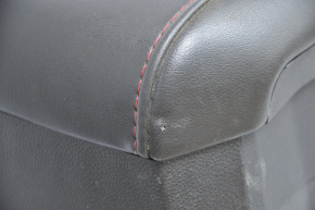 Консоль центральная подлокотник и подстаканники GMC Terrain 10-17 кожа черн, царапины, потер