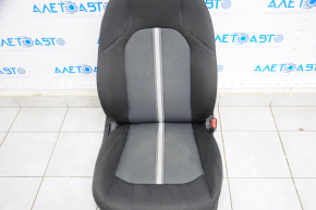 Пасажирське сидіння Hyundai Sonata 20- без airbag, хутро, ганчірка хутро чорне з сірим