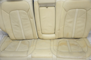 Задний ряд сидений 2 ряд Lincoln MKZ 13-16 подогрев, кожа беж, под химчистку