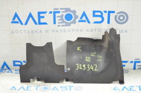 Дефлектор радіатора лівий VW Passat b7 12-15 USA зламаний креп