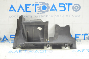 Дефлектор радіатора лівий VW Passat b7 12-15 USA зламаний креп