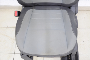 Водійське сидіння Ford C-max MK2 13-18 без airbag, механіч, ганчірка чорно-сіре, під чищення