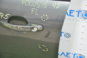 Дверь в сборе передняя левая Ford Focus mk3 11-18 графит J7 тычки