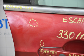 Дверь в сборе передняя правая Ford Escape MK3 13- красный RR, keyless, тычки
