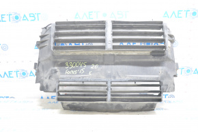 Жалюзи дефлектор радиатора в сборе Ford Focus mk3 15-18 2.0 рест с моторчиком