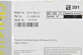 Радио Honda Civic X FC 16-18 с дисплеем, царапины