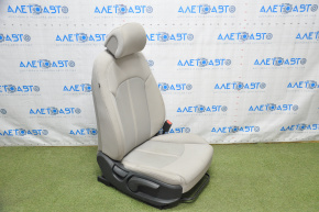 Пасажирське сидіння Hyundai Sonata 15-17 без airbag, механіч, ганчірка сіре