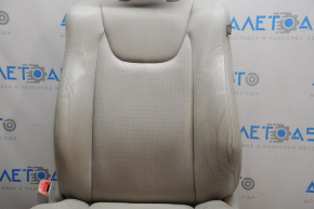 Водительское сидение Lexus RX350 RX450h 10-15 без airbag, электро, кожа серое потрескана
