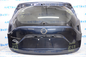 Дверь багажника голая со стеклом Nissan Murano z52 15-17 синий RBG