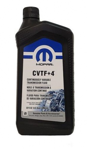 Масло трансмиссионное Chrysler CVTF+4 0,946л