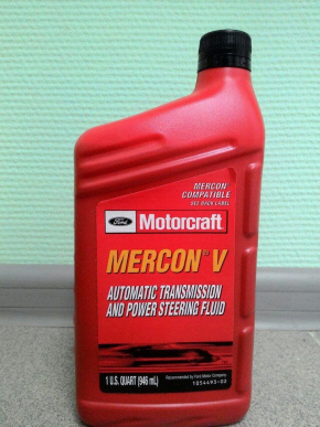 Масло трансмиссионное Ford ATF Motorcraft Mercon V 0,946л